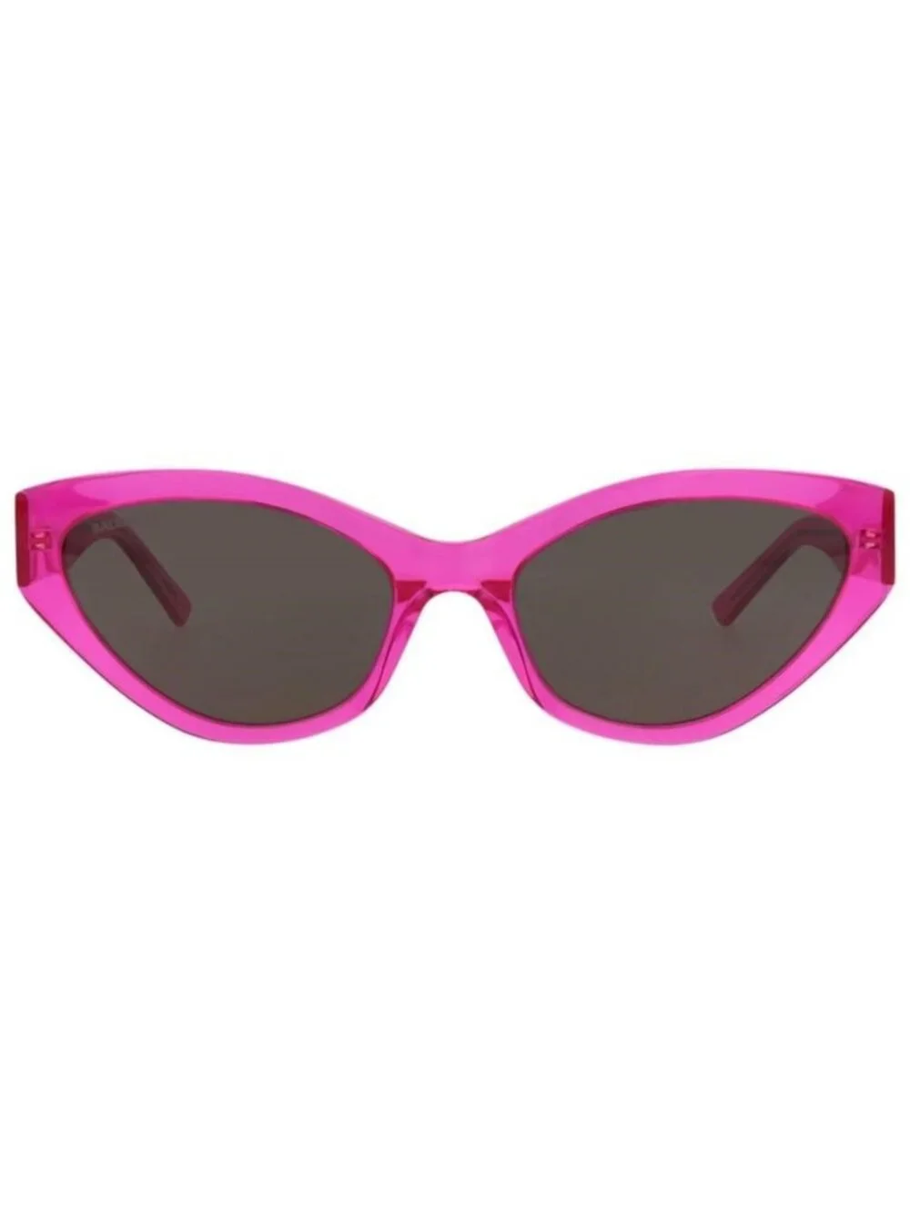New Balenciaga Womens Cat Eye Fuchsia Fuchsia Grey Fashion Designer Sunglasses
